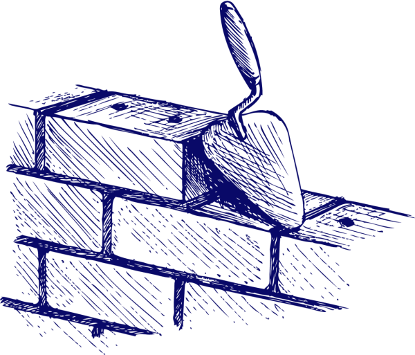 Кирпич нарисованный