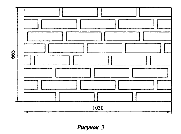 Трафарет кирпичной кладки