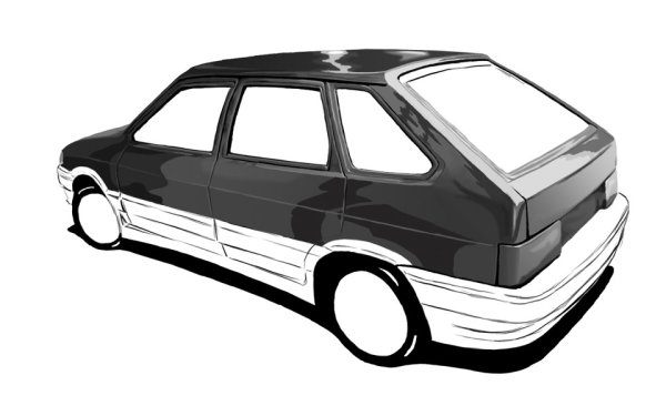 ВАЗ 2114 контур