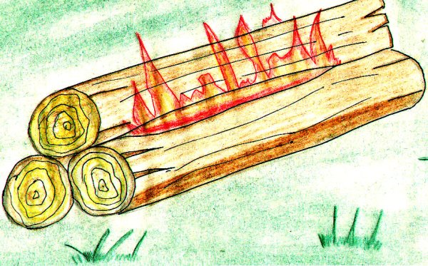 Костер Нодья