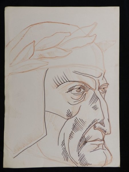 Как нарисовать Данте