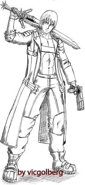 Рисунки для срисовки Данте