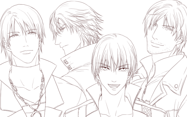 Портреты Данте из DMC