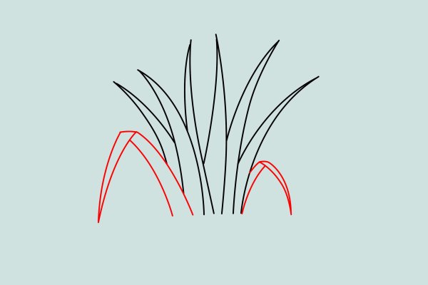 Поэтапное рисование нарцисса для детей