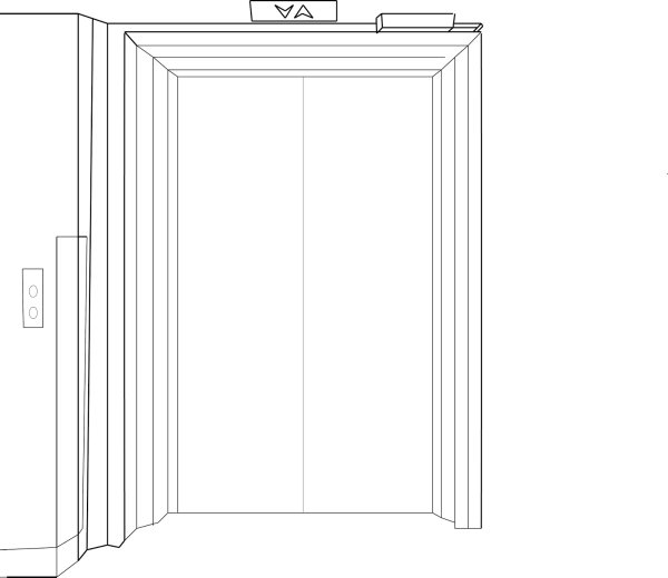 Лифт иллюстрация