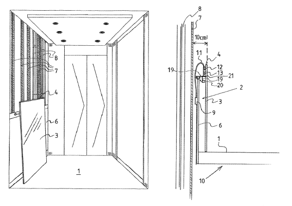 Фронтальная перспектива комнаты черчение