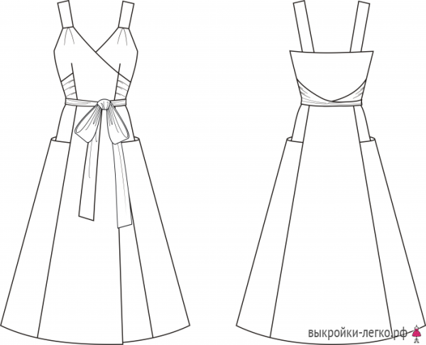 Эскиз сарафана