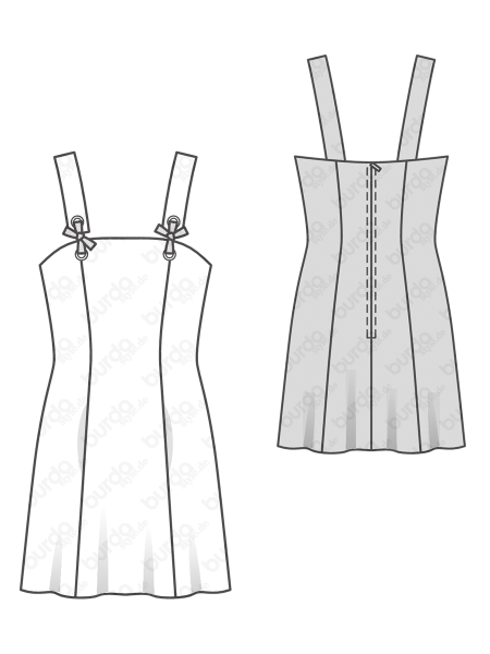 Моделирование женского сарафана