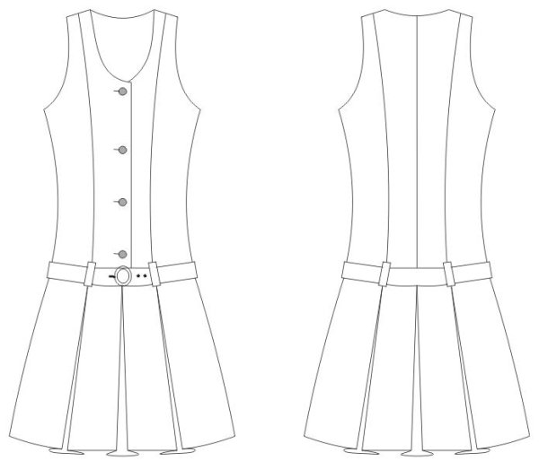 Эскиз школьной формы