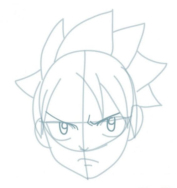 Поэтапное рисование аниме хвост феи