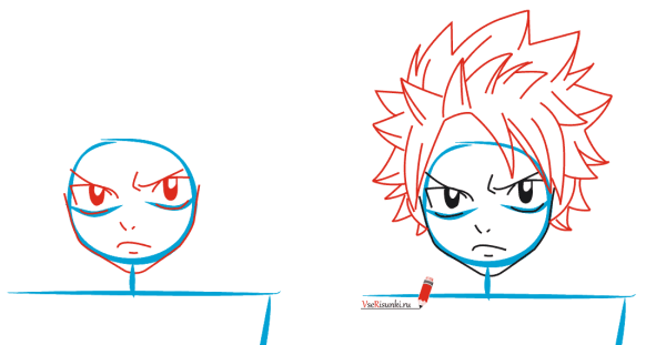 Хвост феи рисовать пошагово