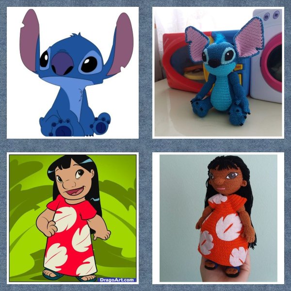 Джамбо Лило и Стич игрушка