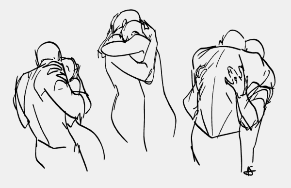 Объятия для рисования