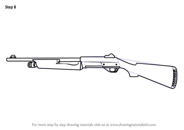 Винтовка пневматическая раскраска
