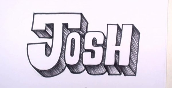 Рисунки карандашом граффити