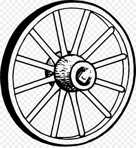 Нарисовать колесо ребенку