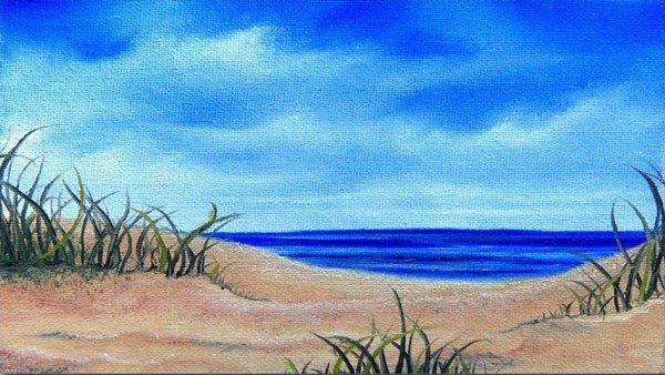 Этапы рисования пейзажа для детей