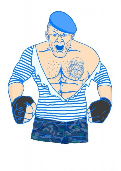 Мускулистые моряки