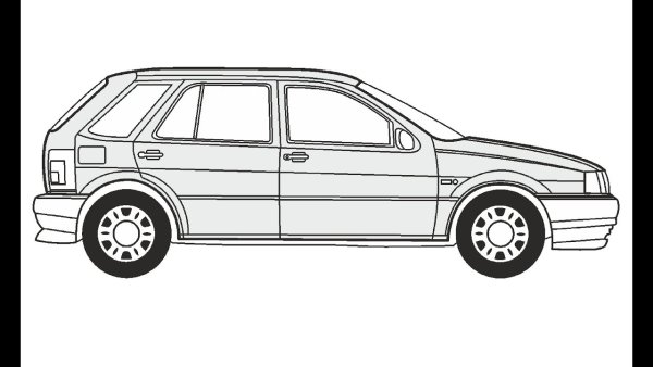 Нарисовать машину 9 ку