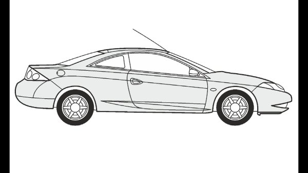 Форд cougar чертеж