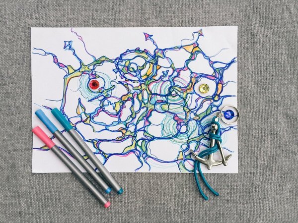 Нейрографика набор для рисования