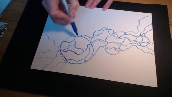 Как научиться рисовать нейрографическую