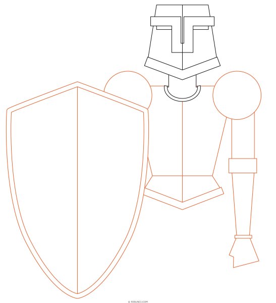 Рисование доспехов