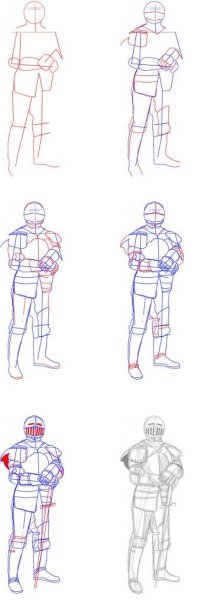 Латы карандашом