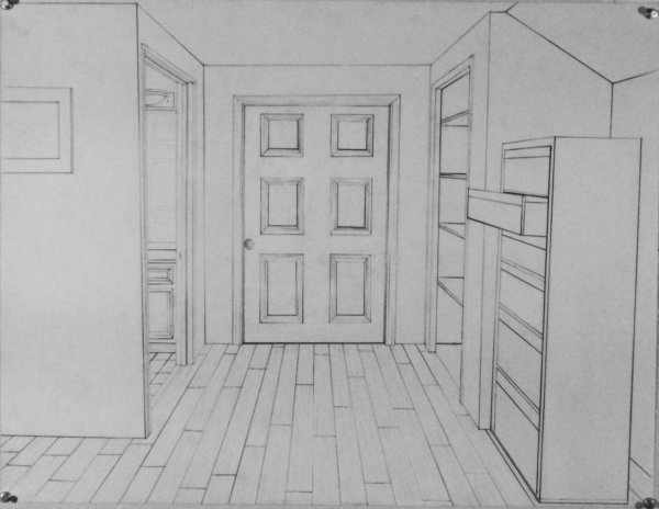 Раскраска прихожая