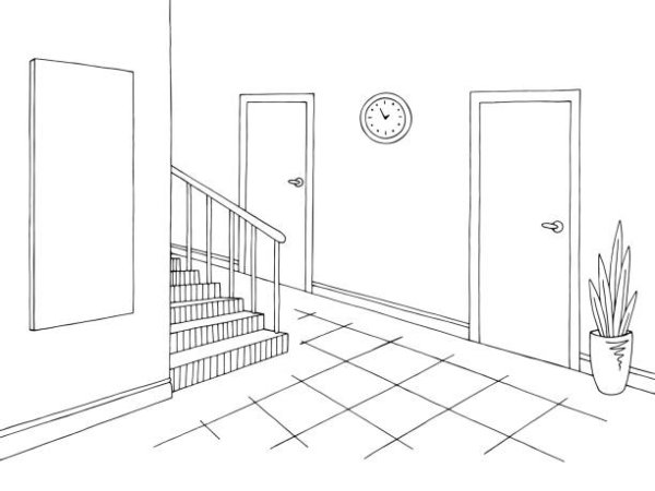 Эскизы прихожих комнат