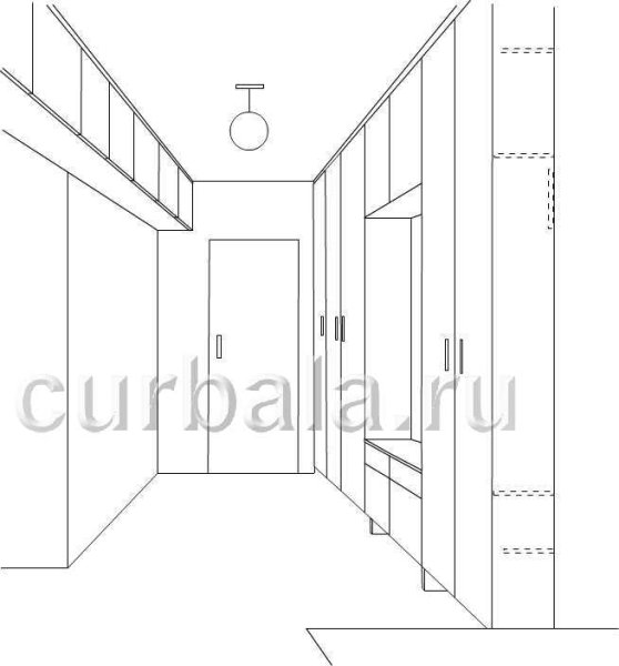 Наброски шкафов в комнату