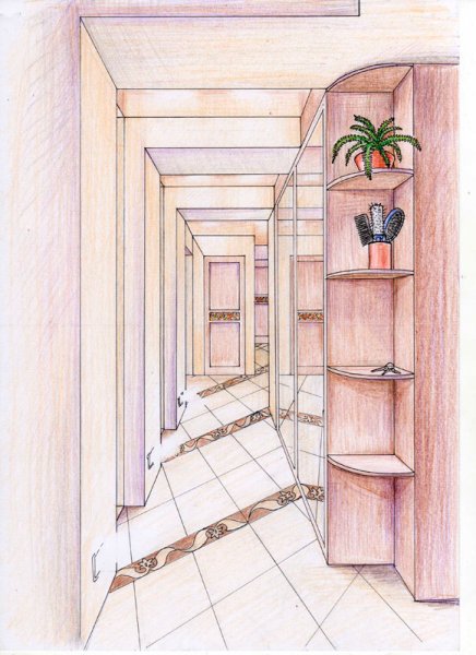 Эскиз прихожей