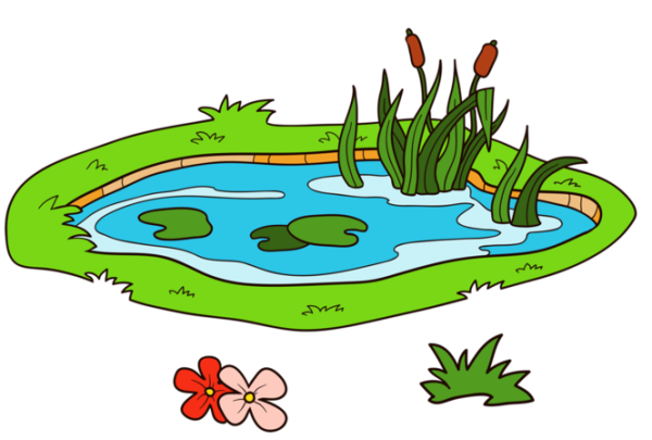 Нарисовать водоем