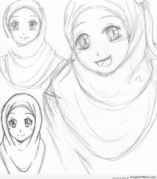 Мусульманка скетч