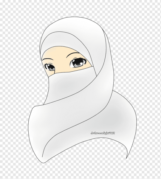 Срисовки хиджаба