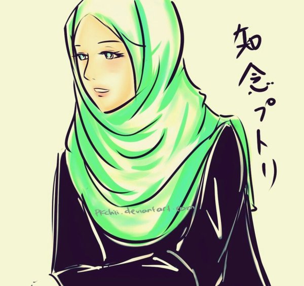 Мусульманская для женщин рисунок
