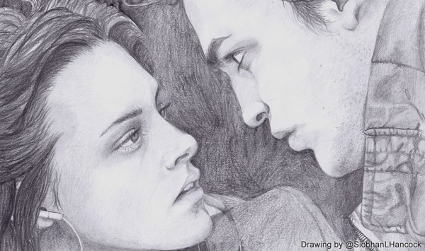 Сумерки рисовать карандашом