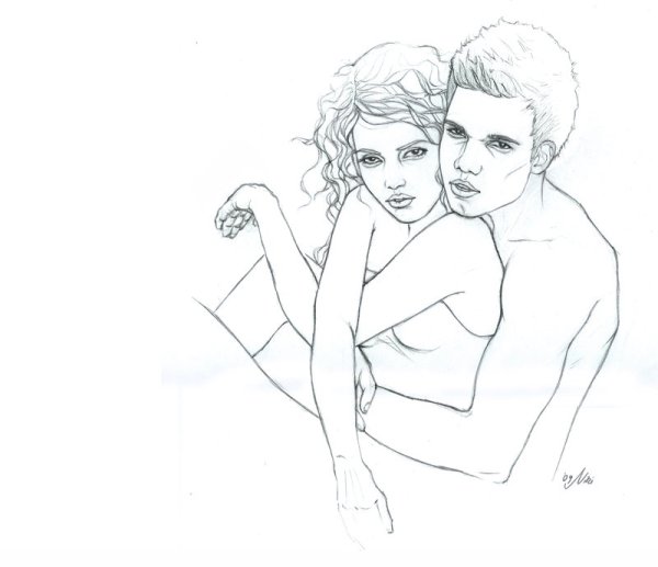 Раскраска Сумерки Ренесми