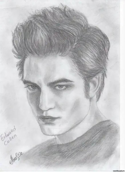 Эдвард Каллен портрет