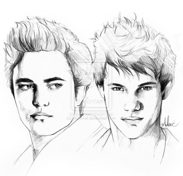 Раскраска Сумерки сага