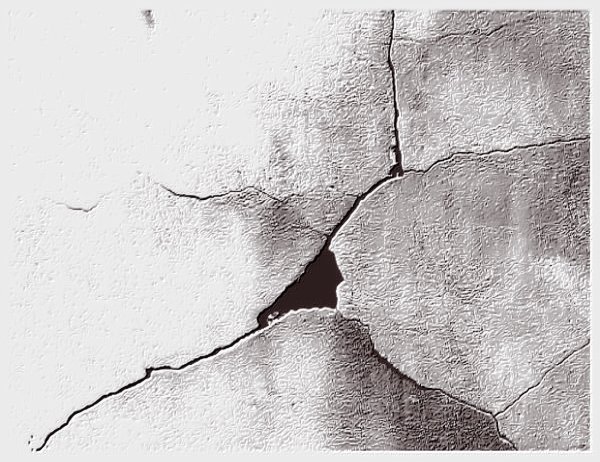 Трещины на бумаге