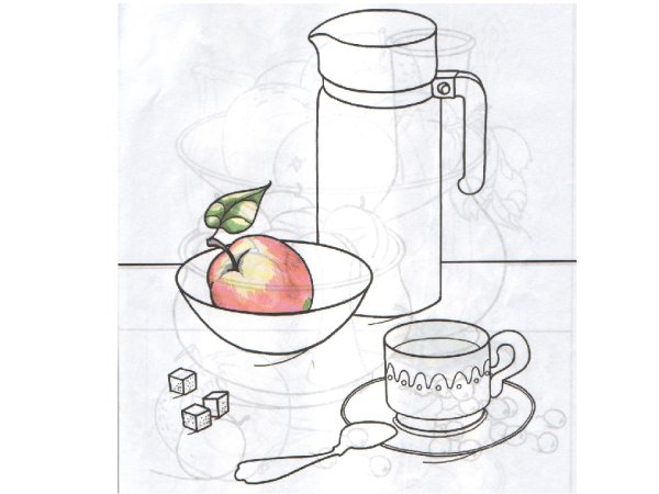 Изображение предметного мира натюрморт