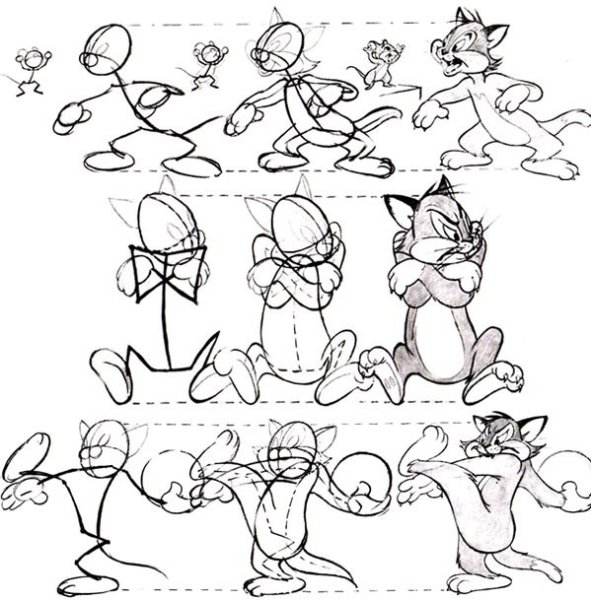 Построение анимационного персонажа