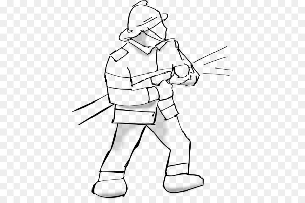 Пожарный рисунок