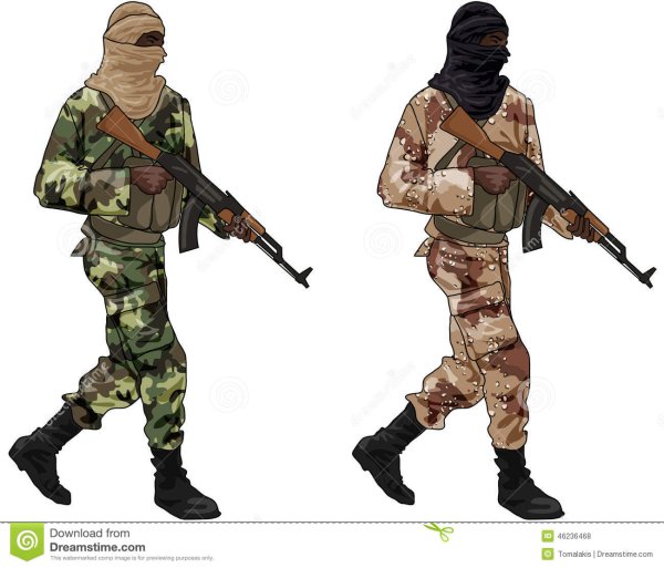 Террорист в профиль