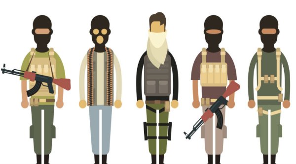 Террорист вектор