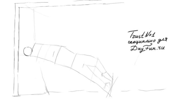 Как нарисовать паузу карандашом