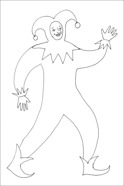 Скоморохи карандашом