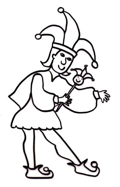 Скоморохи карандашом