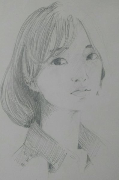 Рисунки людей кореянки